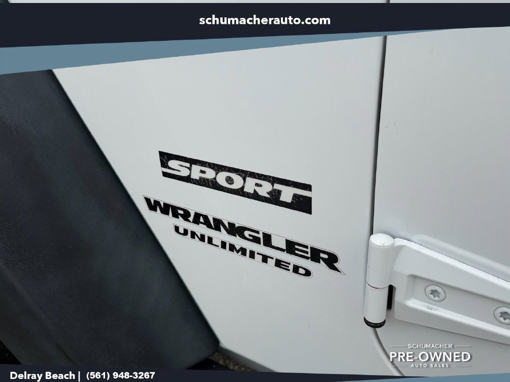 Used 2014 Jeep Wrangler Unlimited Sport w/ Quick Order Package 24S AWD/4WD image 12