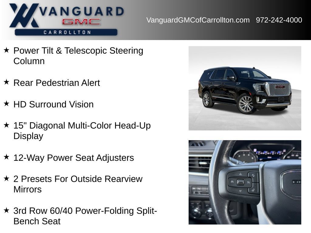 Used 2021 GMC Yukon Denali w/ LPO, Illumination Package AWD/4WD image 18