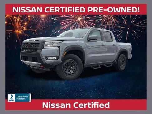 Certified 2025 Nissan Frontier PRO-4X w/ Pro Convenience Package AWD/4WD image 1