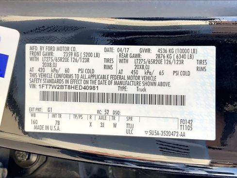 Used 2017 Ford F250 Platinum w/ Platinum Ultimate Package image 36