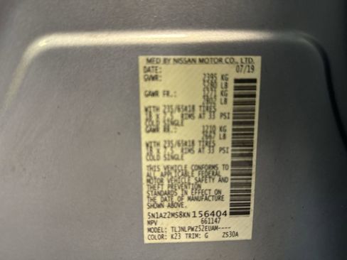 Used 2019 Nissan Murano S image 33