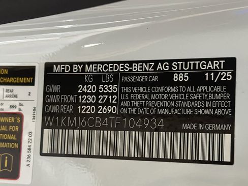 New 2026 Mercedes-Benz CLE 53 AMG 4MATIC Coupe image 13