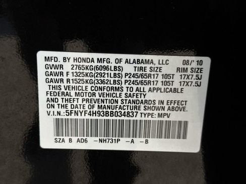 Used 2011 Honda Pilot Touring image 34