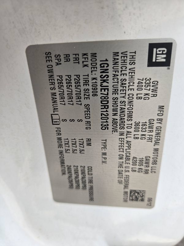 Used 2013 Chevrolet Suburban LT AWD/4WD image 30