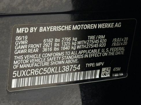 Used 2019 BMW X5 xDrive40i w/ Premium Package 2 image 37