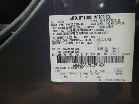 Used 2020 Ford EcoSport S AWD/4WD image 33