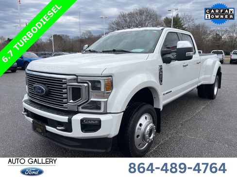 Used 2021 Ford F450 Platinum w/ FX4 Off-Road Package image 1
