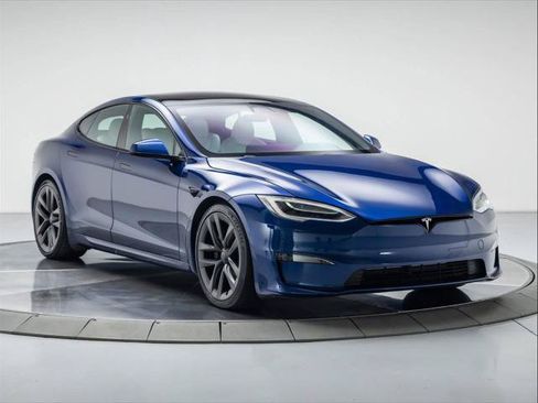 Used 2021 Tesla Model S Plaid AWD/4WD image 7