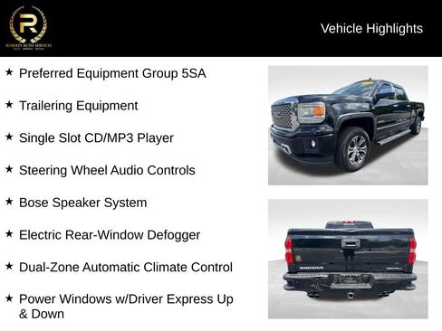 Used 2015 GMC Sierra 1500 Denali AWD/4WD image 8