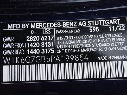 Used 2023 Mercedes-Benz S 580 4MATIC Sedan w/ 3D Technology Package image 76