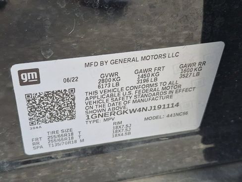 Used 2022 Chevrolet Traverse LT FWD image 12