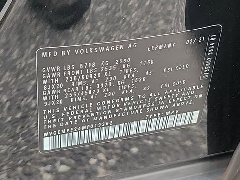 Used 2021 Volkswagen ID.4 1st Edition image 27