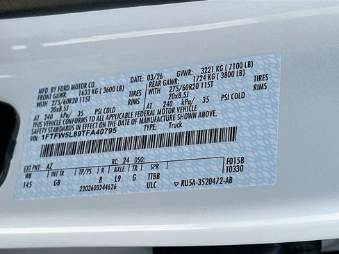 New 2026 Ford F150 Lariat AWD/4WD image 21