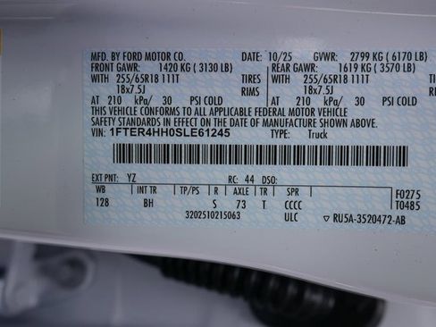 New 2025 Ford Ranger XLT w/ Technology Package image 27