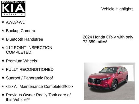 Used 2024 Honda CR-V EX-L image 7