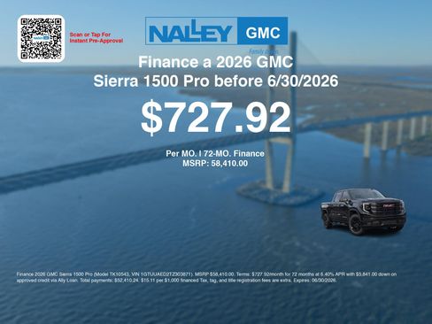 New 2026 GMC Sierra 1500 Pro w/ Graphite Edition AWD/4WD image 6