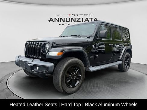 Used 2020 Jeep Wrangler Unlimited Sahara AWD/4WD image 1