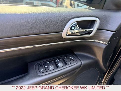 Certified 2022 Jeep Grand Cherokee Limited w/ Trailer Tow Group IV AWD/4WD image 19