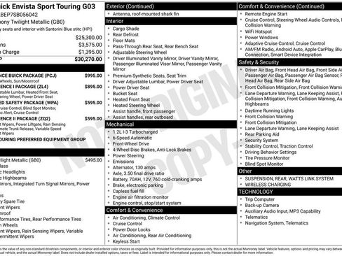 Used 2025 Buick Envista Sport Touring w/ Experience Buick Package FWD image 2