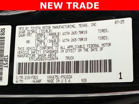 Used 2025 Toyota Tundra SR5 AWD/4WD image 31