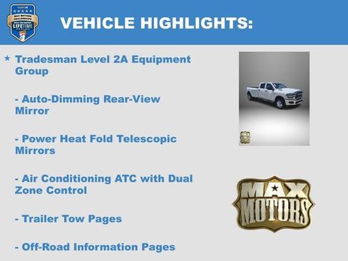 New 2026 RAM 3500 Tradesman AWD/4WD image 12