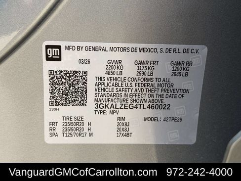 New 2026 GMC Terrain Denali w/ LPO, Floor Liner Package AWD/4WD image 26