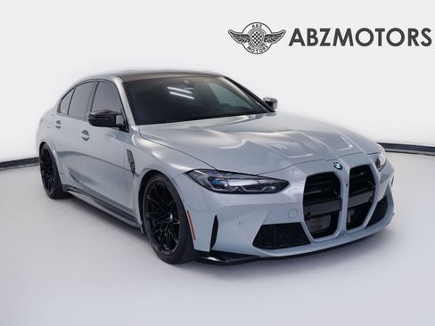 Used 2022 BMW M3 Competition w/ Executive Package AWD/4WD image 1