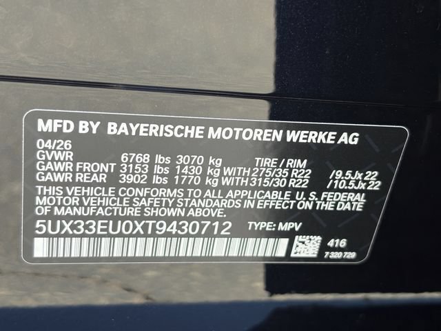 Used 2026 BMW X5 M60i AWD/4WD image 23