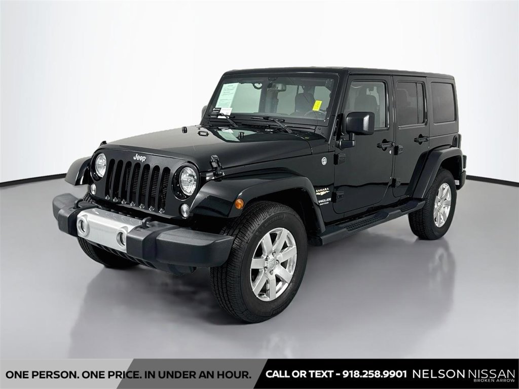 Used 2015 Jeep Wrangler Unlimited Sahara AWD/4WD image 1