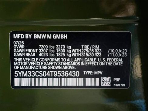 New 2026 BMW XM Label Red AWD/4WD image 24