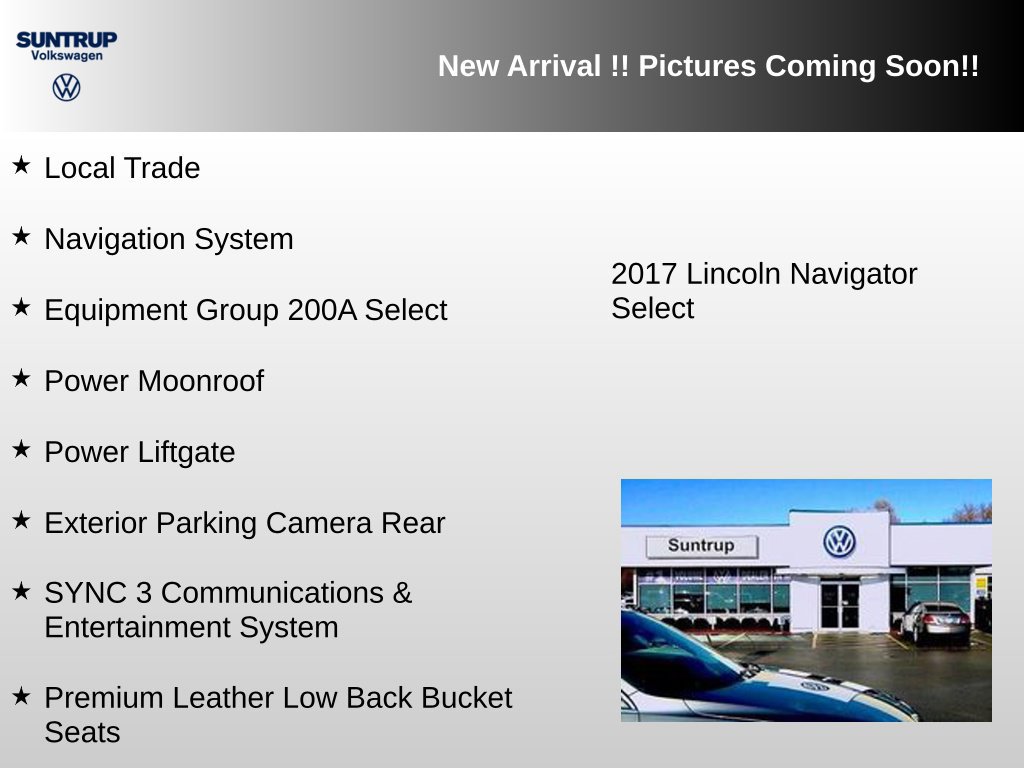 Used 2017 Lincoln Navigator Select AWD/4WD image 3