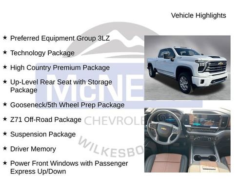 New 2026 Chevrolet Silverado 2500 High Country w/ High Country Premium Package AWD/4WD image 9