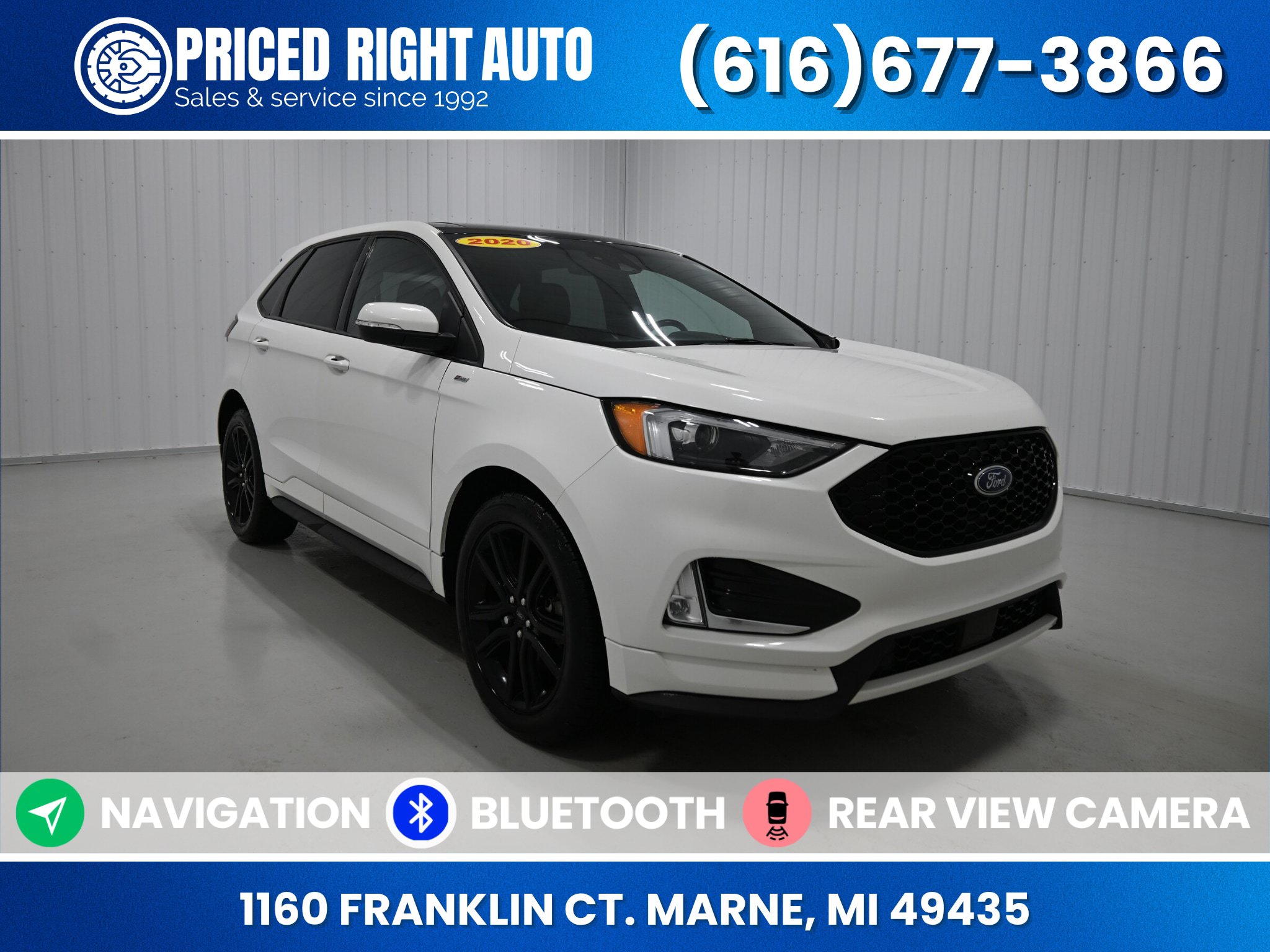 Used 2020 Ford Edge ST-Line w/ Cold Weather Package AWD/4WD image 1