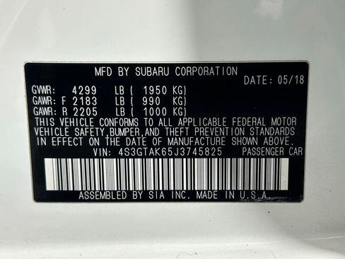 Used 2018 Subaru Impreza 2.0i Sport image 37