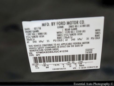 Used 2018 Ford Explorer XLT w/ Equipment Group 202A image 39