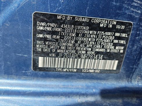 Used 2021 Subaru Crosstrek 2.0i Premium w/ Popular Package #2 AWD/4WD image 34
