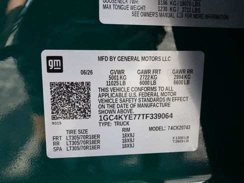 New 2026 Chevrolet Silverado 2500 ZR2 w/ LPO, Dark Essentials Package AWD/4WD image 48