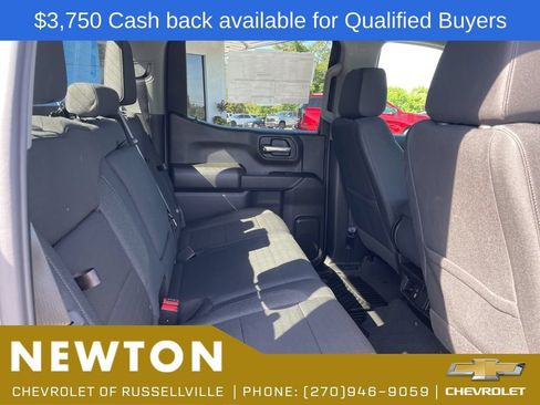 New 2026 Chevrolet Silverado 1500 Custom w/ Turbomax Blackout Package AWD/4WD image 24