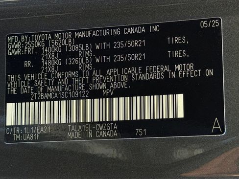 Used 2025 Lexus RX 350 F Sport w/ Convenience Package AWD/4WD image 19