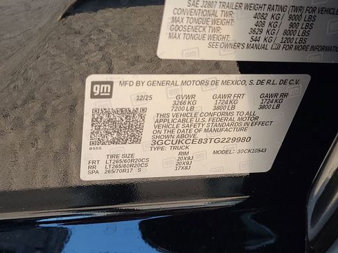 New 2026 Chevrolet Silverado 1500 Custom Trail Boss image 35