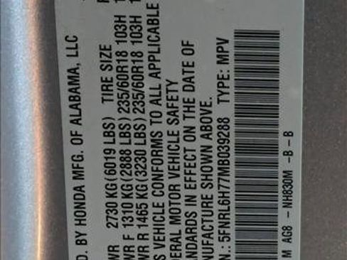 Used 2021 Honda Odyssey EX-L image 25