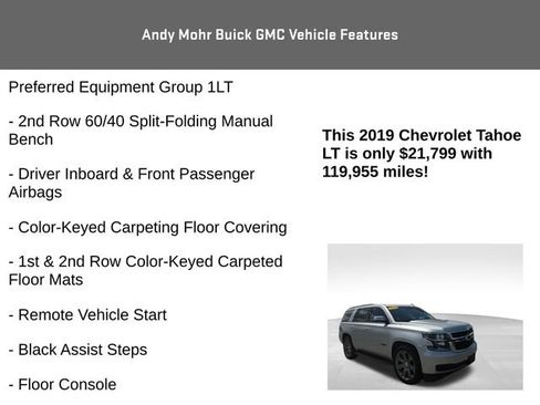 Used 2019 Chevrolet Tahoe LT AWD/4WD image 12