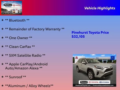 Used 2025 Toyota RAV4 XLE w/ Convenience Package FWD image 16