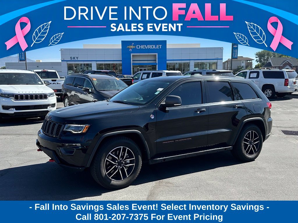 Used 2021 Jeep Grand Cherokee Trailhawk w/ Premium Lighting Group AWD/4WD image 1
