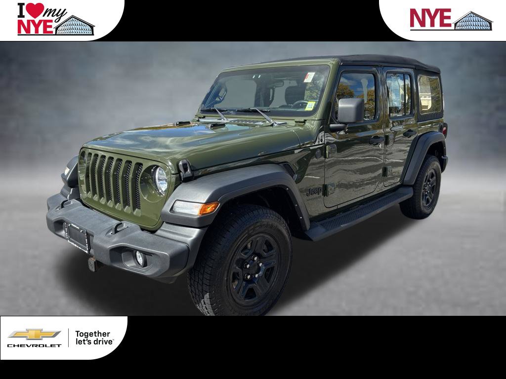 Used 2022 Jeep Wrangler Unlimited Sport AWD/4WD 360° Tour