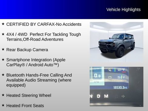 Used 2023 Ford Bronco Wildtrak AWD/4WD image 4