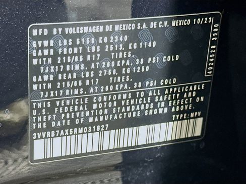 Used 2024 Volkswagen Tiguan S image 12