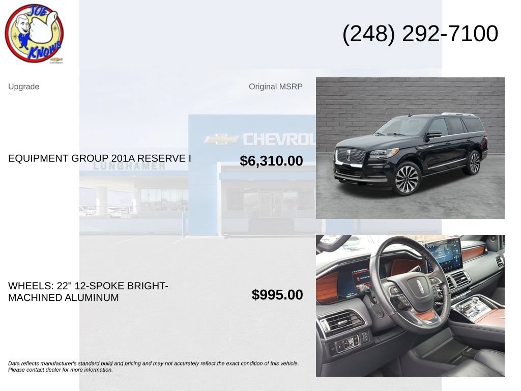 Used 2023 Lincoln Navigator Reserve AWD/4WD image 5