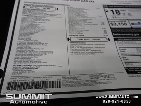 New 2026 RAM 1500 Laramie w/ Night Edition AWD/4WD image 37