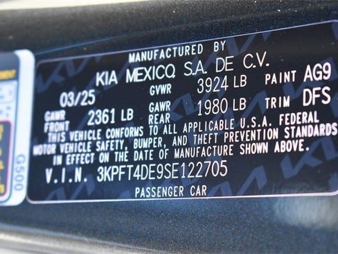 New 2025 Kia K4 LXS image 31